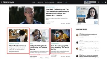 Examples of native advertising