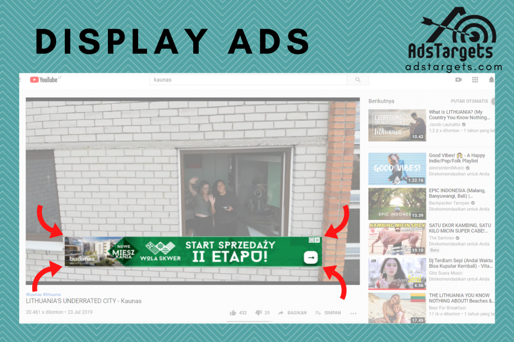 Display Ads on YouTube