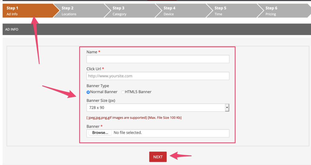 Creating PPC ads step two