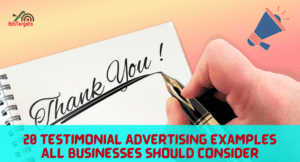 Testimonial Advertising Examples