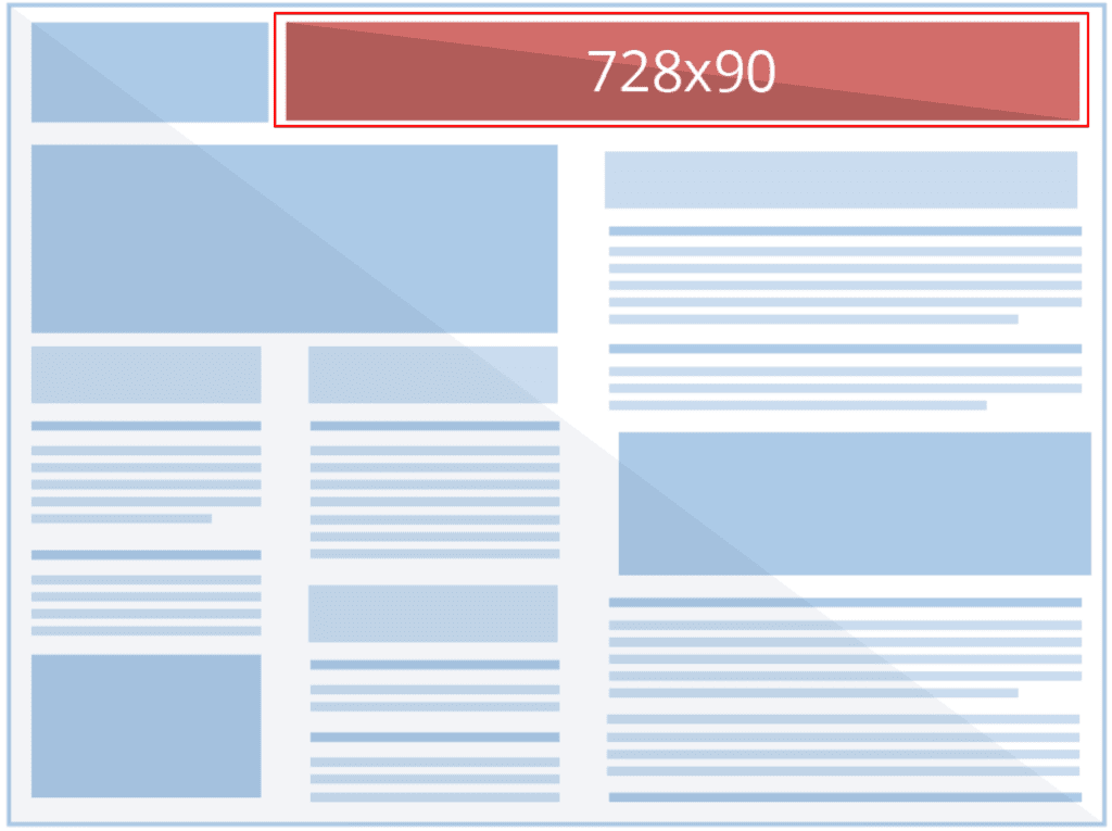 728X90 Banner Ad Size