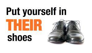 walk in your customers` shoes