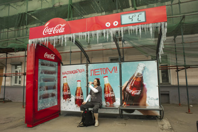Coca Cola Guerrilla marketing examples, creative maerketing ideas