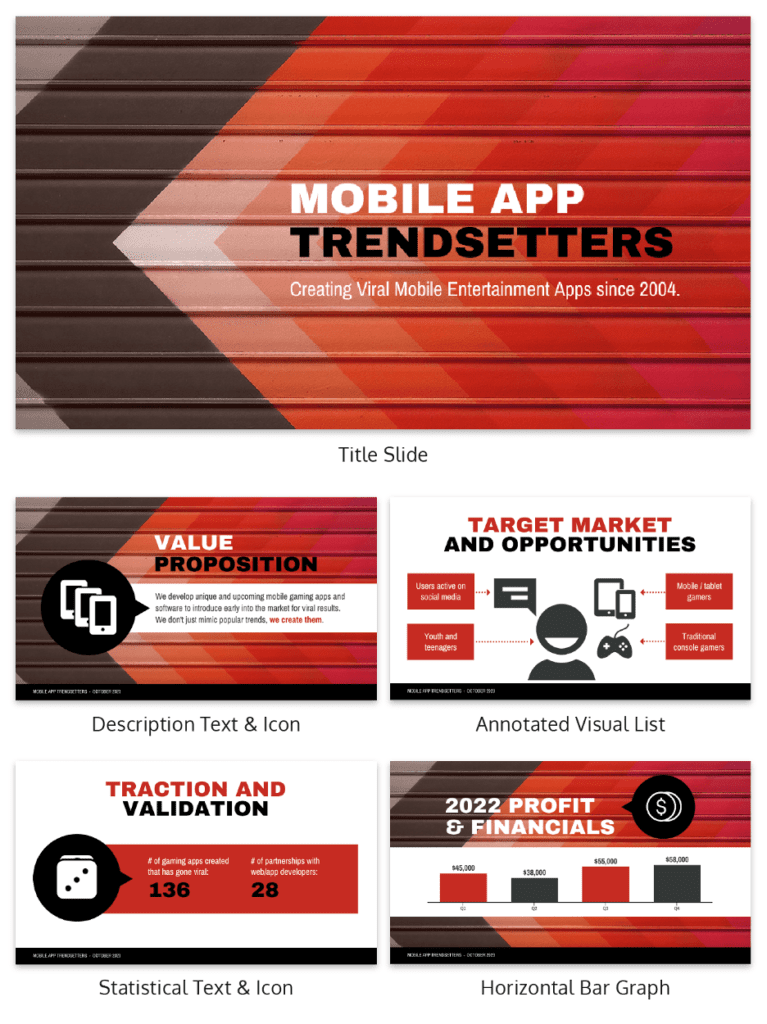 Pitch Decks slides