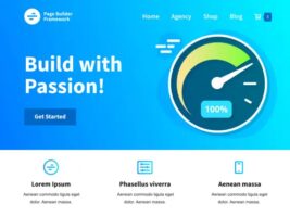 Page Builder Framework WordPress Theme