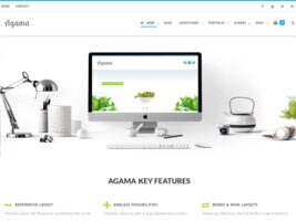 Agama WordPress Theme