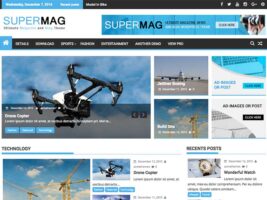 SuperMag WordPress Theme