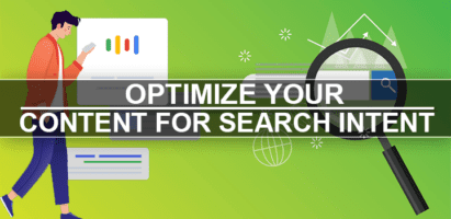 An image showing how to optimize your content for search intent
