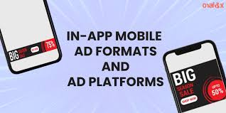 Formatos e plataformas de anúncios para celular no aplicativo