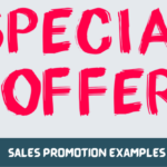 Sales promotion Examples
