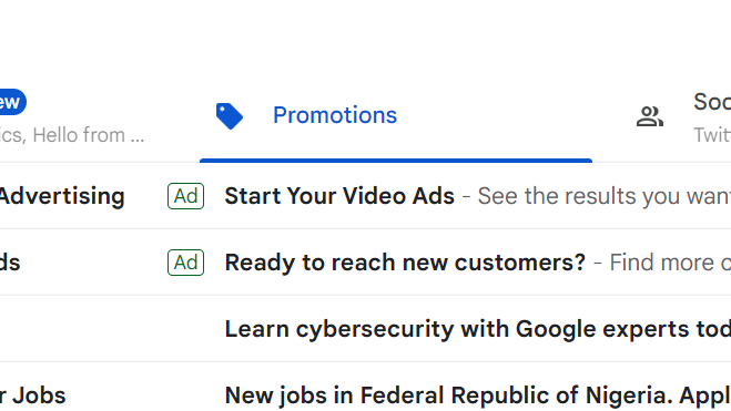 gmail paid ads