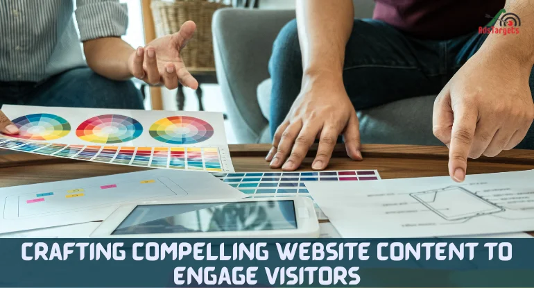 Crafting compelling and engaging content to retain visitors