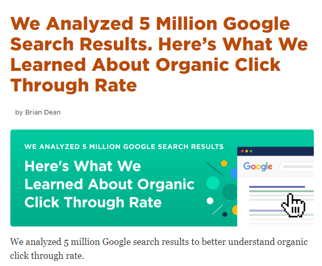 Publish Original Research for Techniques in Natural Backlink Growth