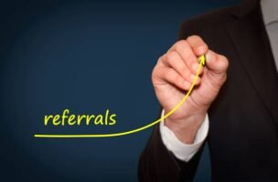 increase word-of-mouth referrals through social media 