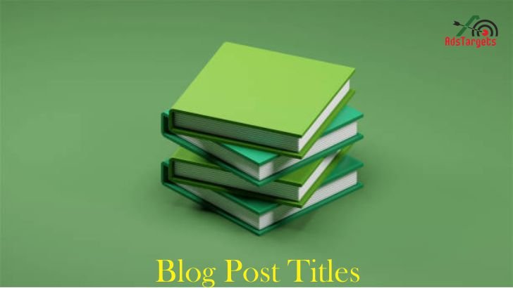 Blog post titles