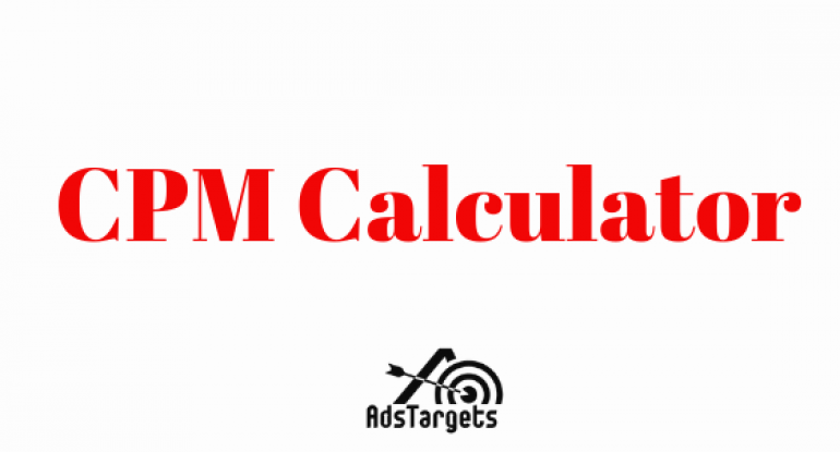 How To Calculate CPM, Free CPM Calculator