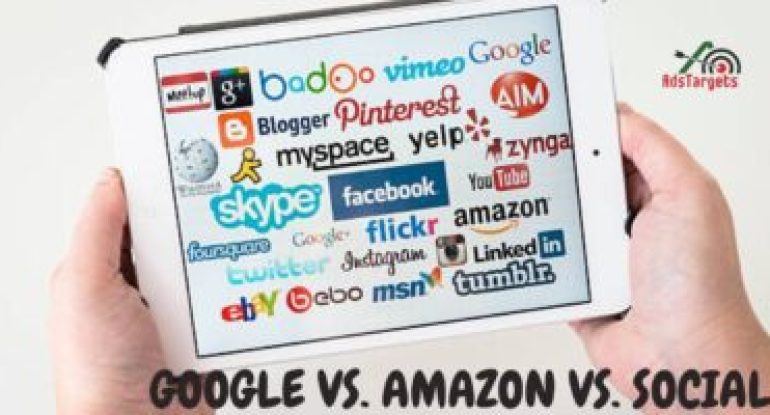 Google vs Amazon vs Social