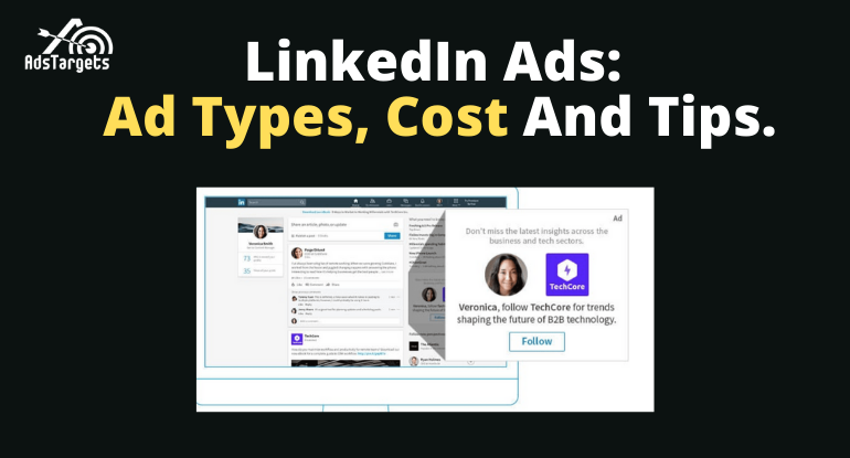 types of linked in ads