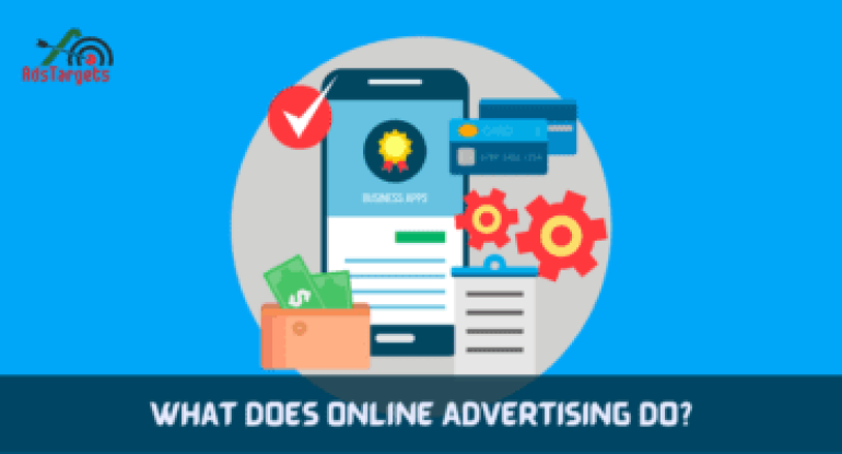 What does Online Advertising do