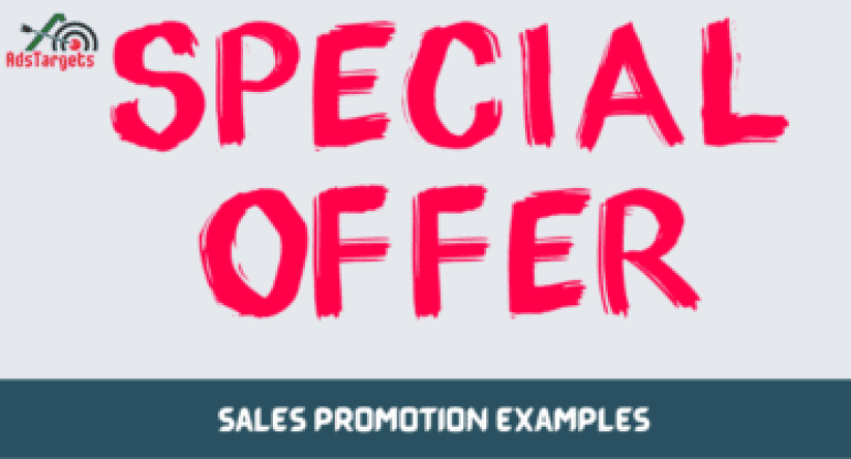 Sales promotion Examples